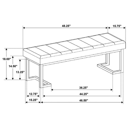 Mira - Accent Bench