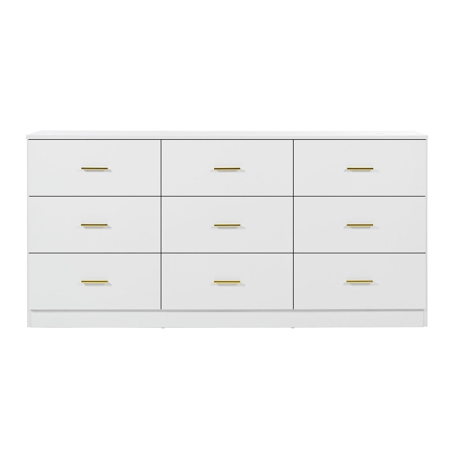 9 Drawer Dresser, Ample Storage For Bedroom