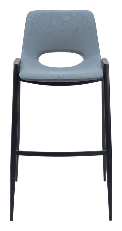 Desi - Bar Chair With Black Legs (Set of 2)