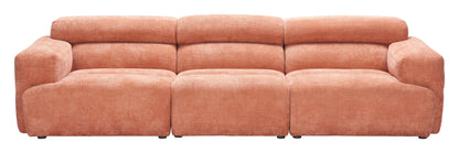 Alis - Modular Sectional - Orange