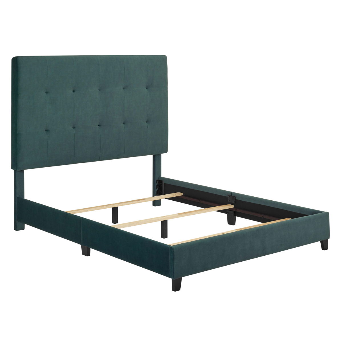 Tufted Upholstered Platform Bed