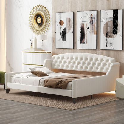 Modern Tufted Button Daybed