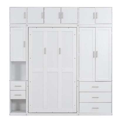 Murphy Bed With Lockers And Wardrobes
