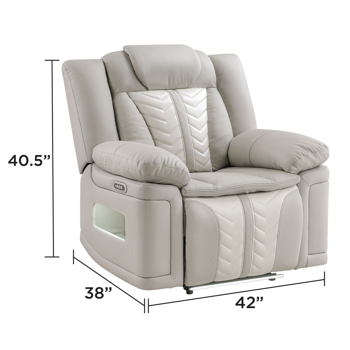 Cruiser - Power Reclining Chair With Power Headrest