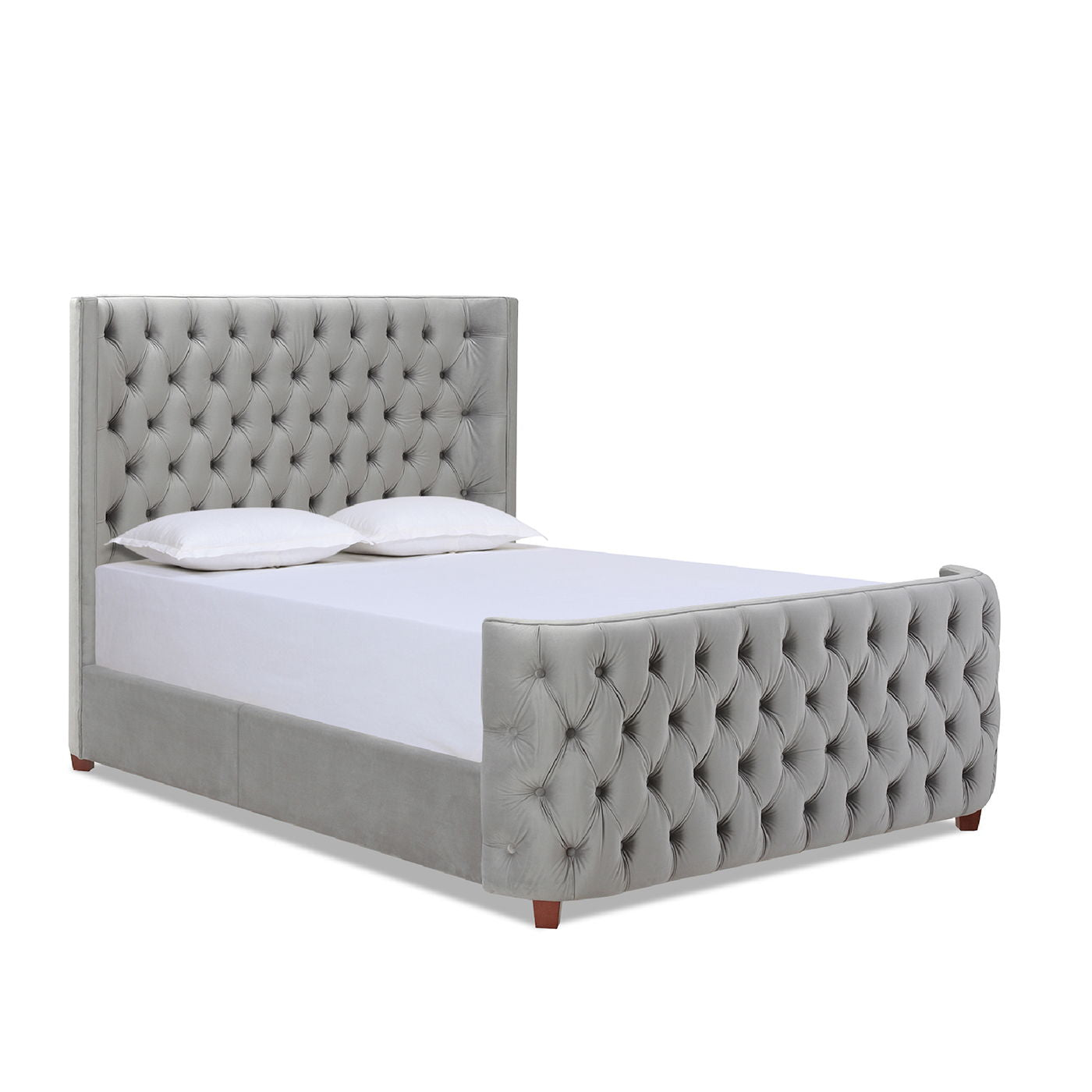 Brooklyn - Tufted Panel Bed Headboard And Footboard Set