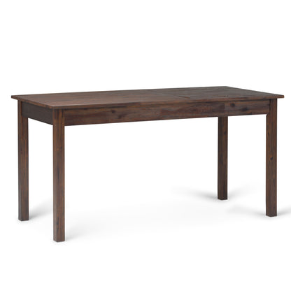 Monroe - Desk - Distressed Charcoal Brown