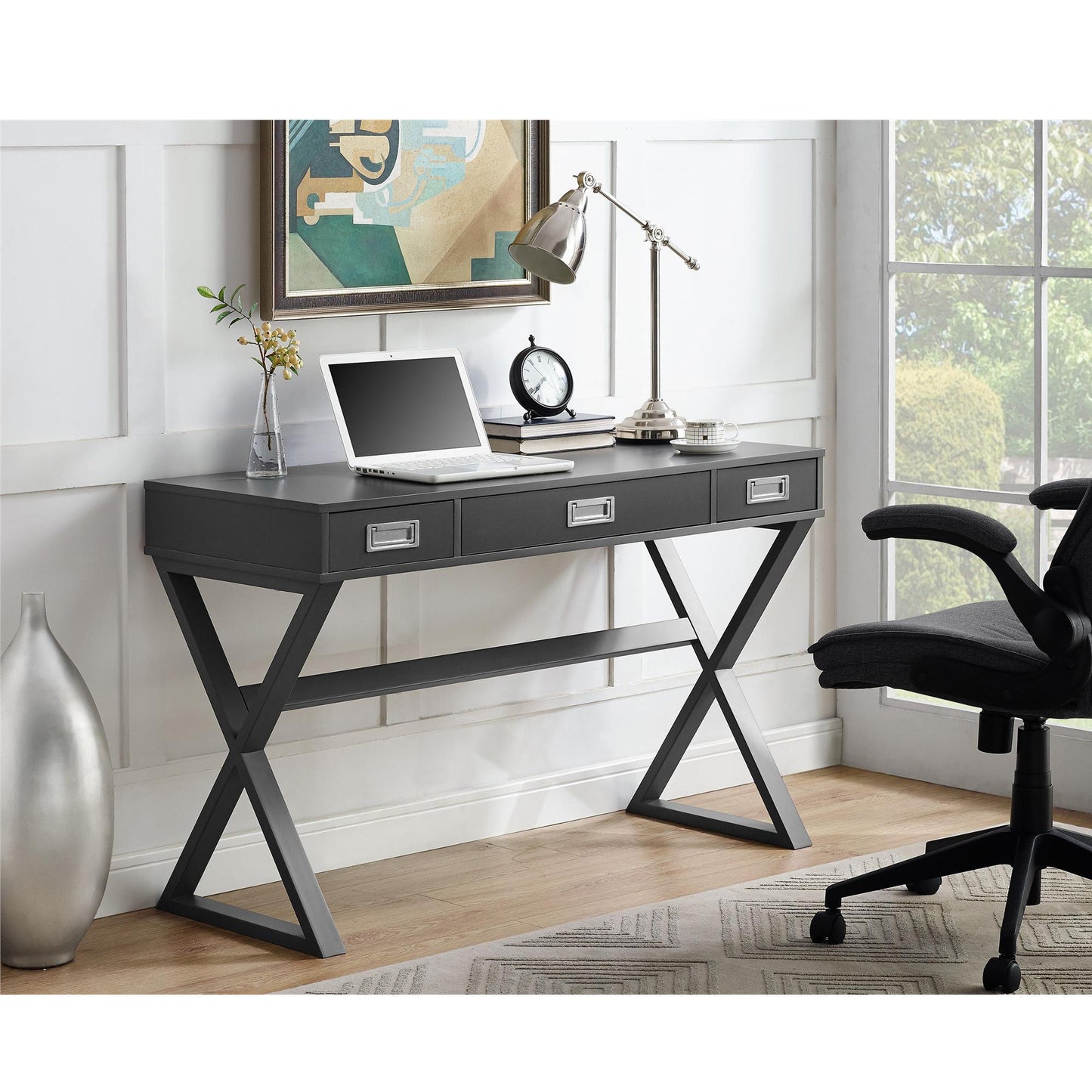 Crossmark - Campaign Desk - Dark Gray