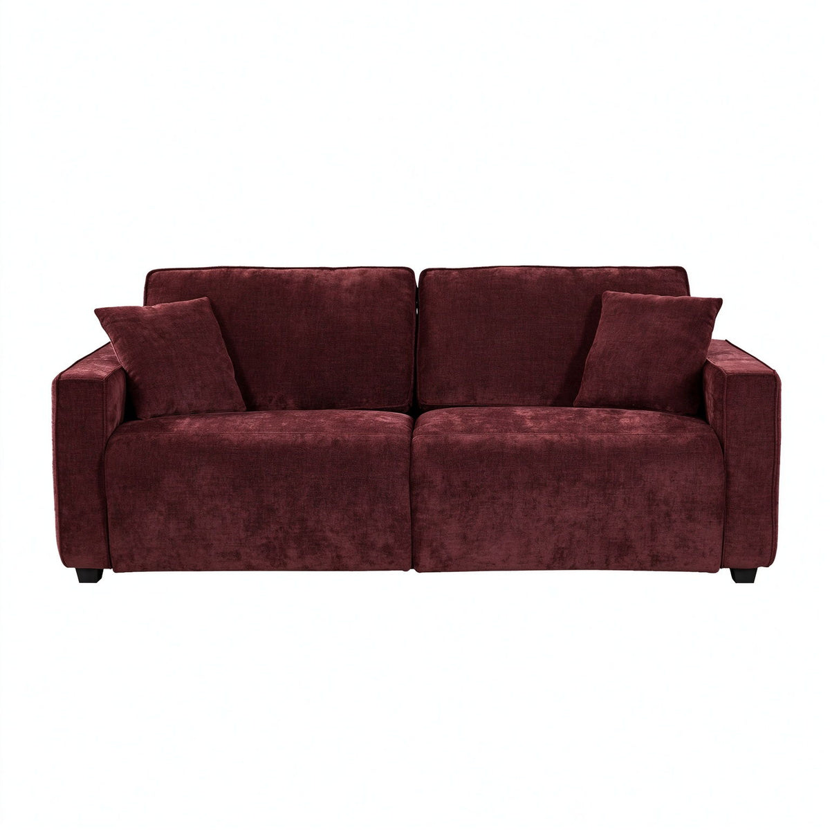 2 Seater Pull Out Sofa Bed, Modern Convertible Sleeper