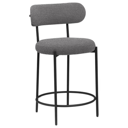 Viola - Boucle Upholstered Bar Stool (Set of 2)