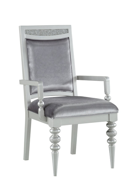 Maverick - Arm Chair (Set of 2) - Silver