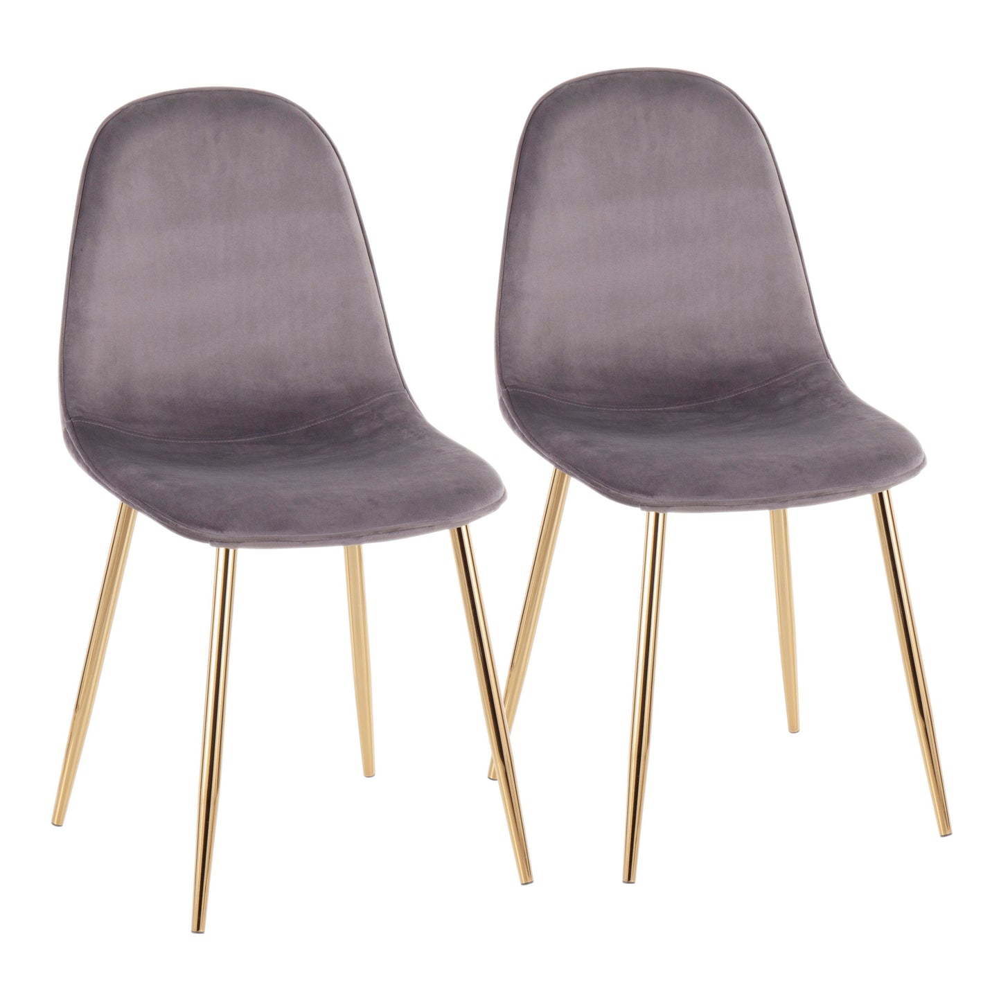 Pebble - Contemporary Modern Design Chair (Set of 2)