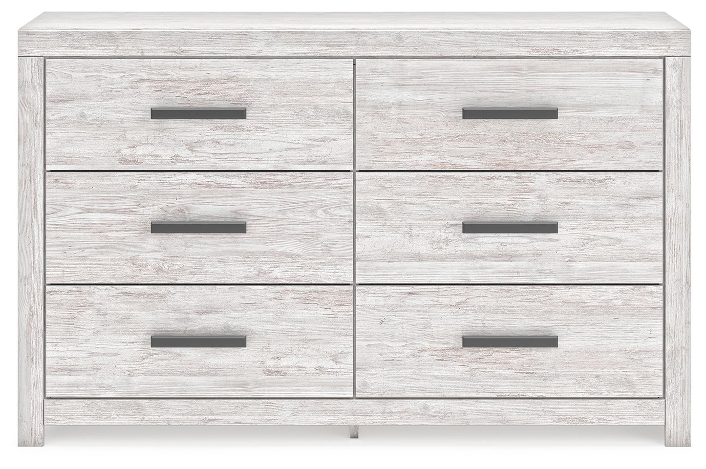 Cayboni - Whitewash - Six Drawer Dresser