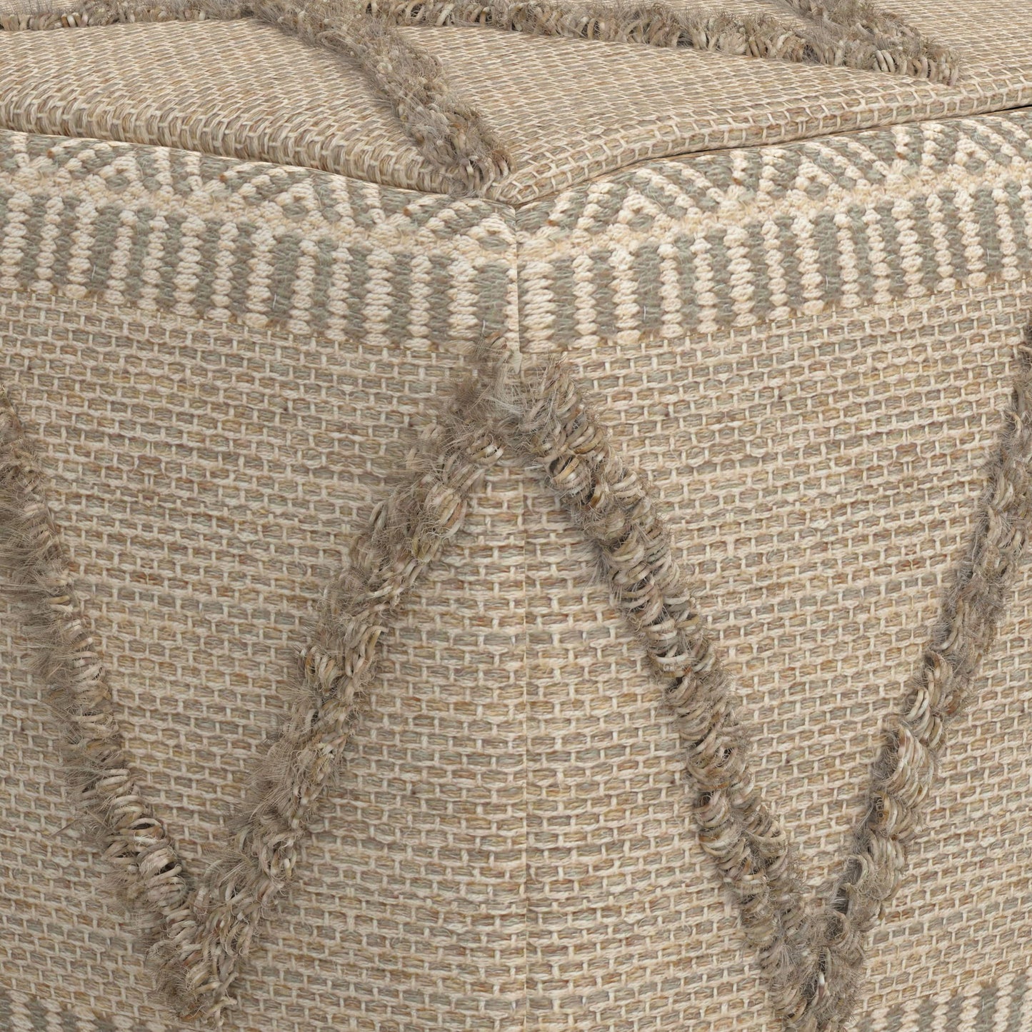 Sweeney - Upholstered Square Pouf