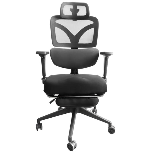 Zero Gravity Ergonomic Office Chair With 145° Recline, 3D Headrest - Black