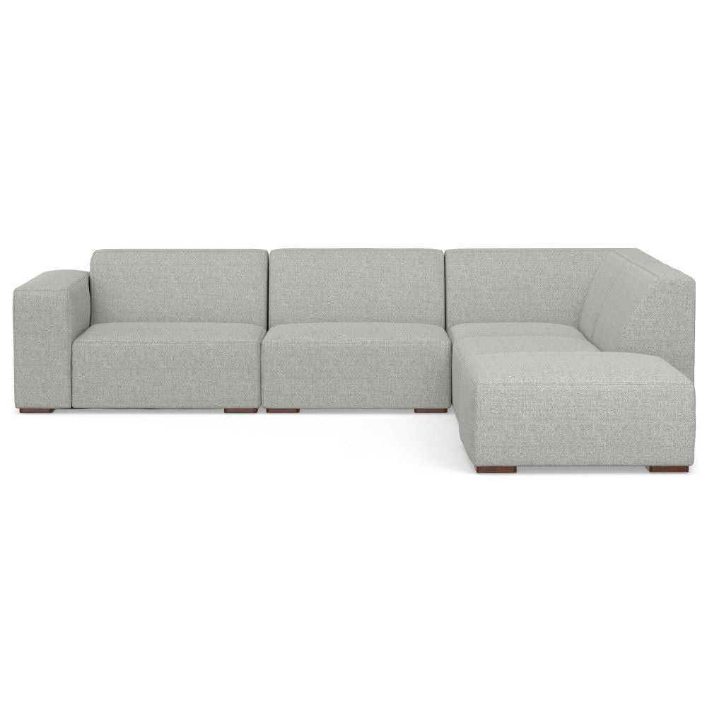 Rex - Handcrafted Sectional Sofa And Ottoman