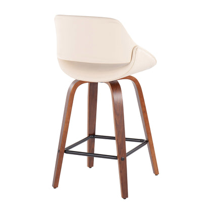 Fabrico - Mid-Century Modern, Counter Stool (Set of 2)