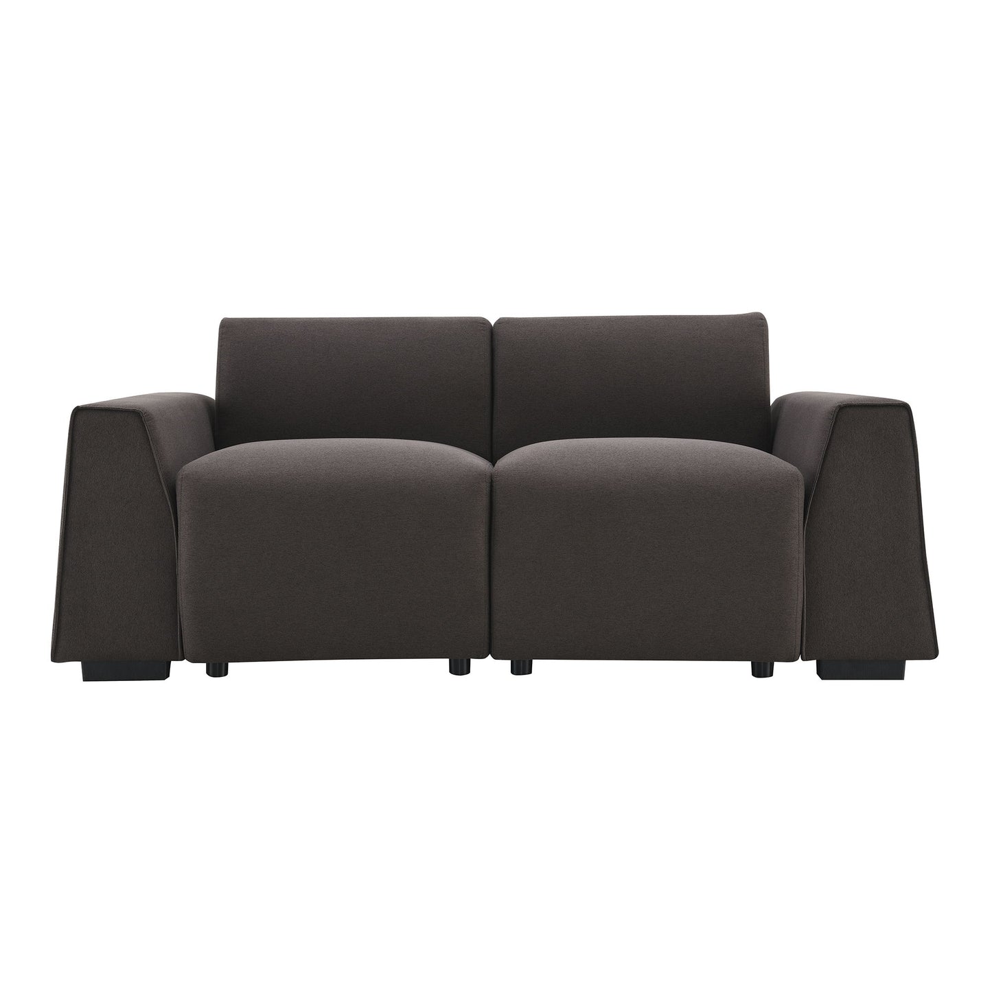 Modern Linen Sofa, Stylish And Minimalist 2-3 Seat Couch, Easy To Install, Exquisite Loveseat With Wide Armrests For Living Room