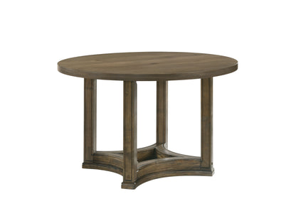 Parfield - Weathered Round Dining Table - Oak