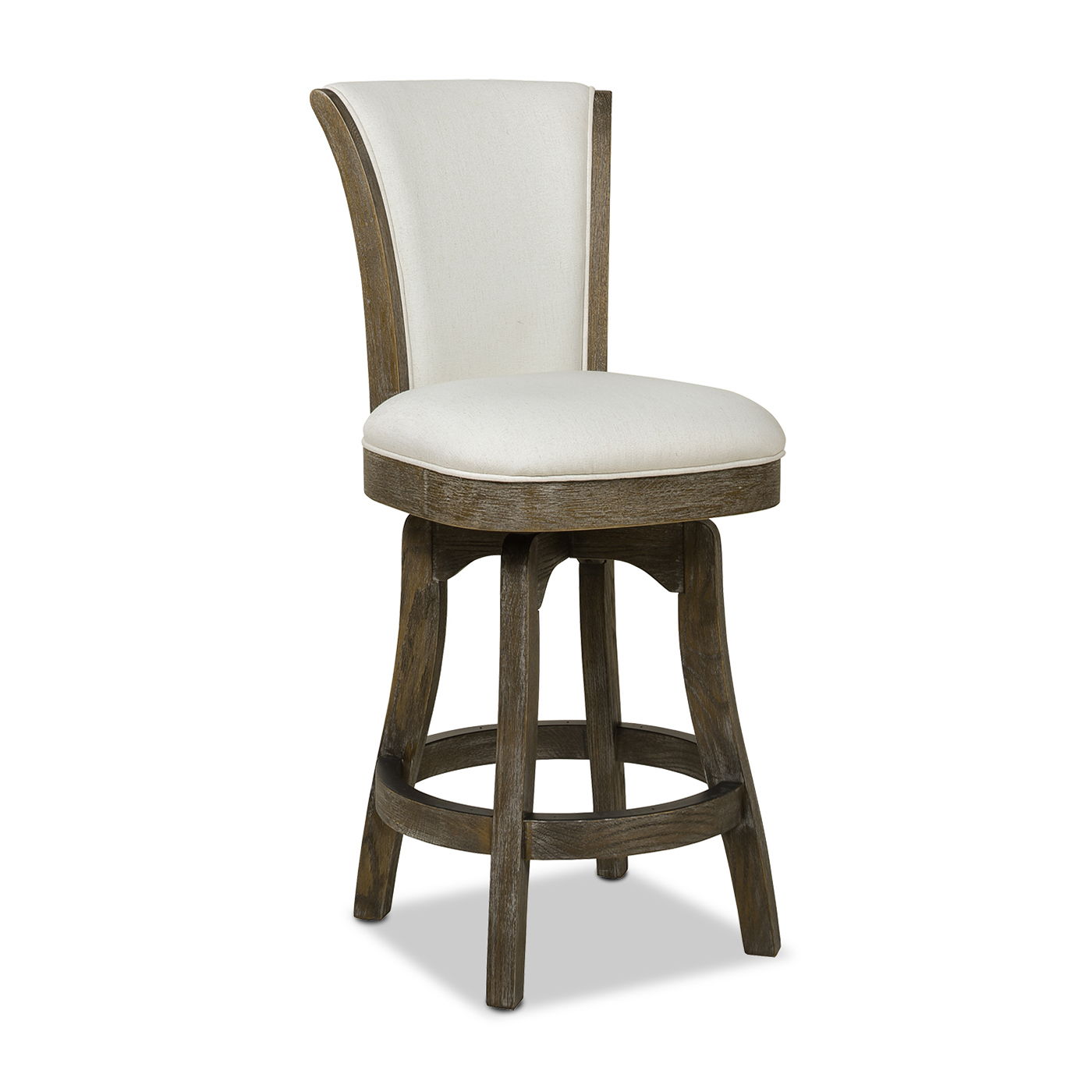 Henry - Armless Swivel Counter Height Bar Stool