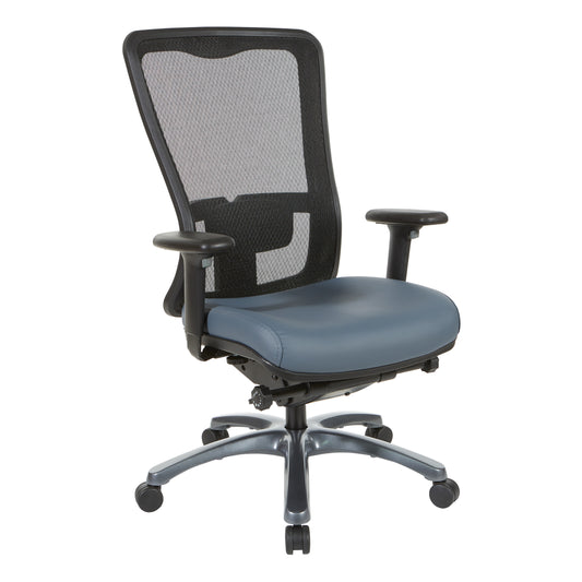 ProGrid High Back Chair in Dillon Blue