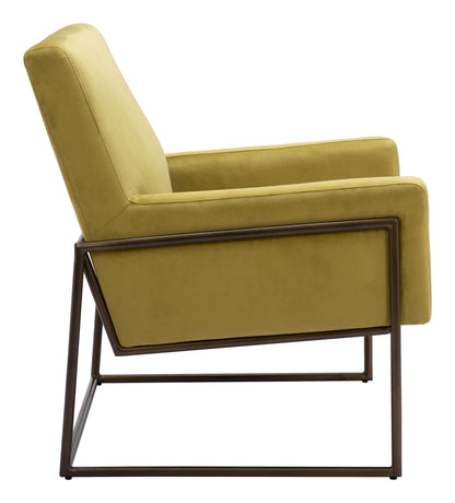 New York - Accent Chair - Olive Green