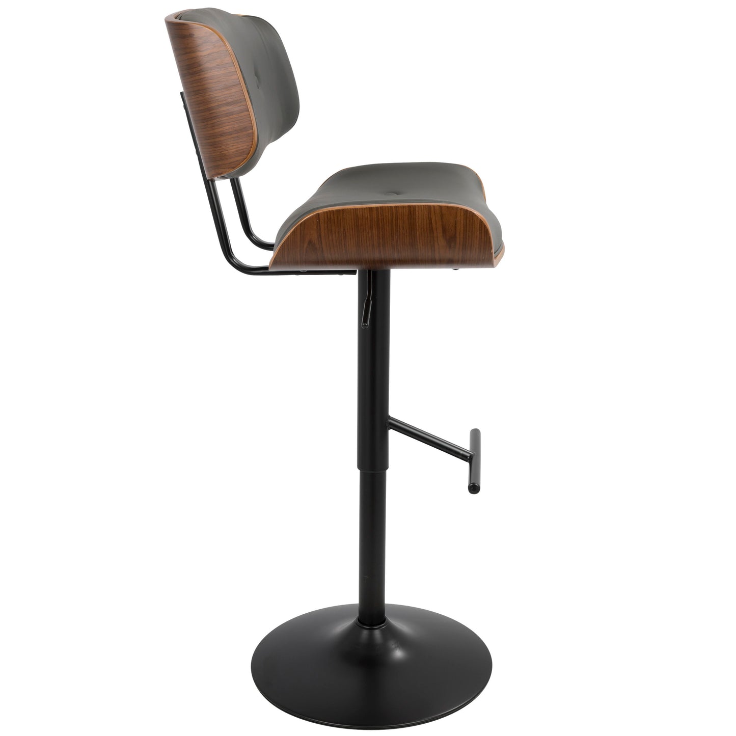 Lombardi - Mid Century Modern Adjustable Barstool