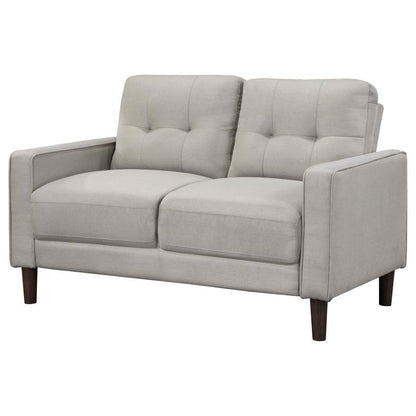 Bowen - Upholstered Track Arm Tufted Loveseat