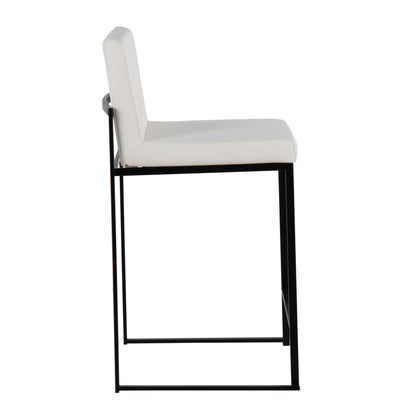 Fuji - Contemporary Modern Elegance, High Back Counter Stool