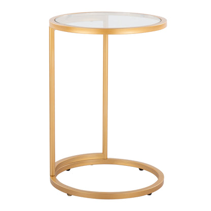 Zenn - Round End Table With Stylish Design