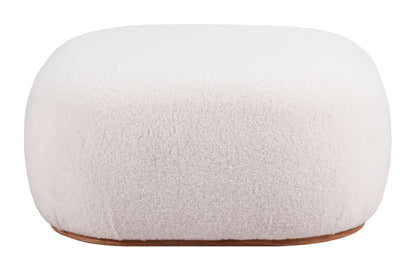 Amber / Azua - Ottoman - Cream