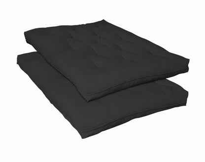 8" Premium Futon Pad - Black