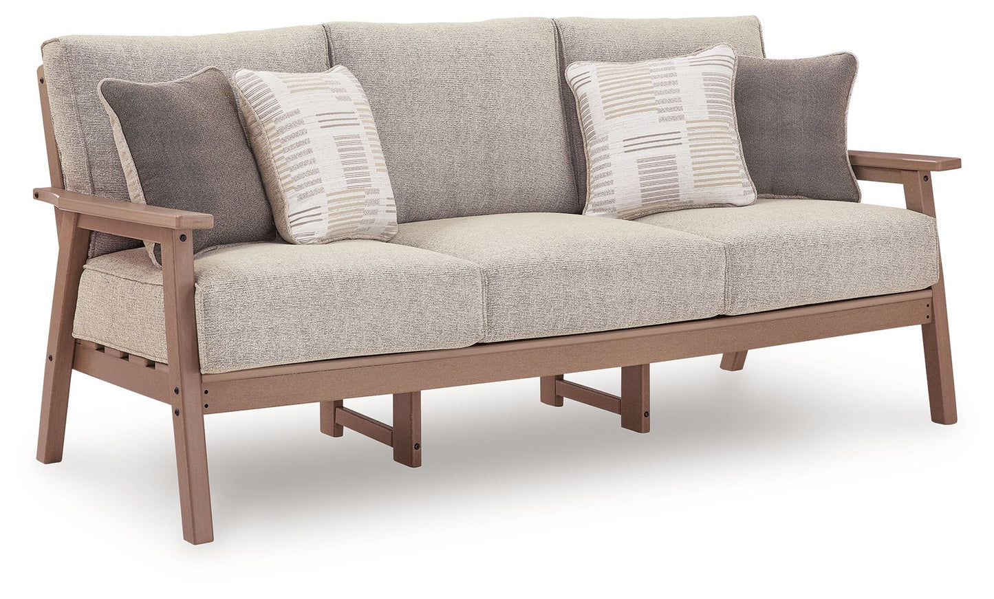Cliffs Beach - Sofa With Cushion - Driftwood