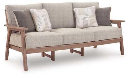 Cliffs Beach - Sofa With Cushion - Driftwood