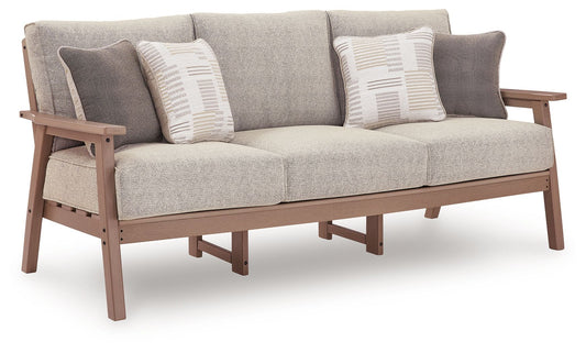 Cliffs Beach - Sofa With Cushion - Driftwood