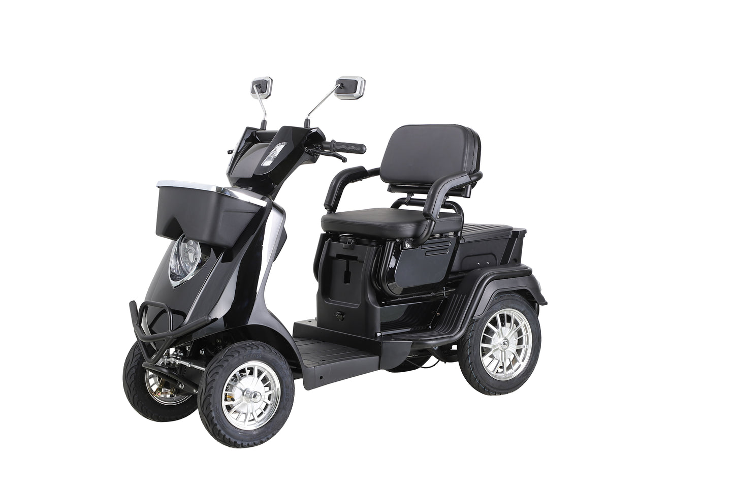 Heavy Duty 4 Wheel Mobility Scooters For Seniors & Adults 500 Lbs Capacity