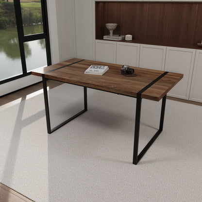 Rectangular Dining Table, 4 - 6 Person Capacity - Wood