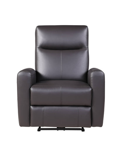 Blane - Top Grain Leather Match Power Motion Recliner - Brown