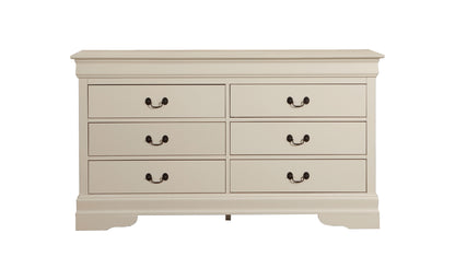 Louis Phillipe - 6-Drawer Dresser