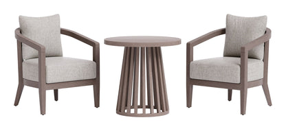 Viola - Patio Seating Set - Brown