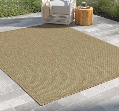 Earth - 7'10" X 10'3" Indoor, Outdoor Area Rug - Jute, Jute