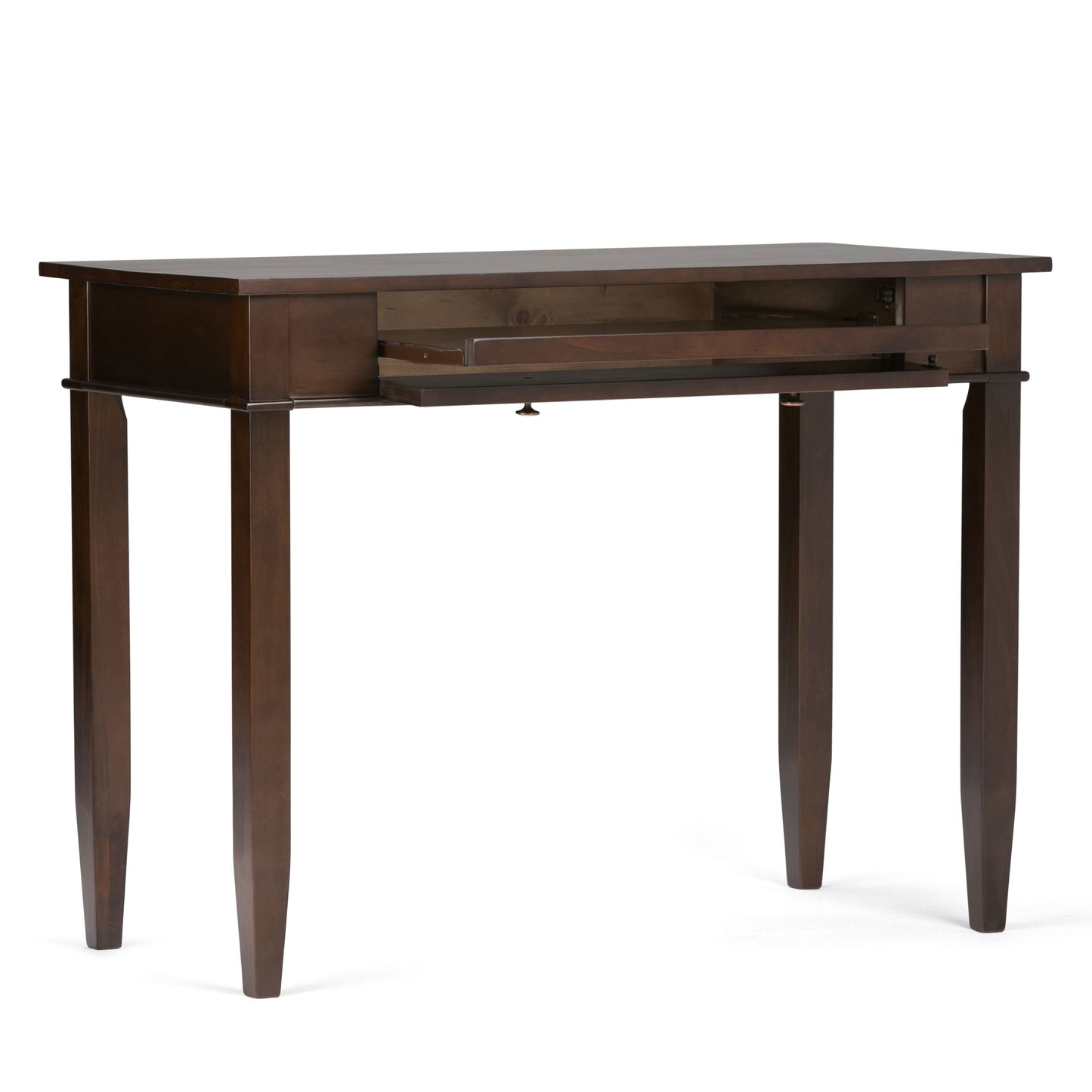 Carlton - Home Office Desk - Dark Tobacco Brown