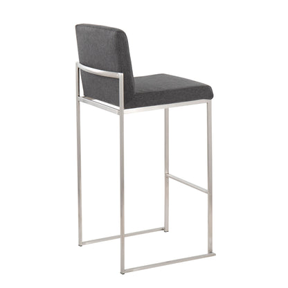 Fuji - Contemporary And Modern Elegance High Back Barstool