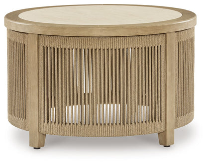 Cool Days - Round Cocktail Table - Beige