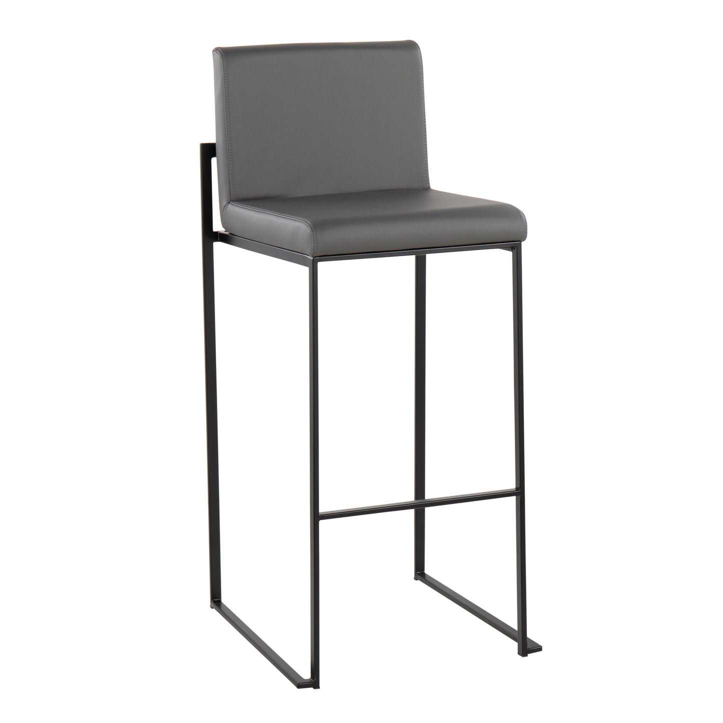 Fuji - Contemporary High Back Barstool Elegant Design