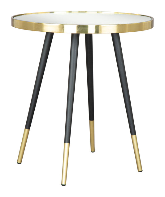 Particle - Side Table - Black / Gold