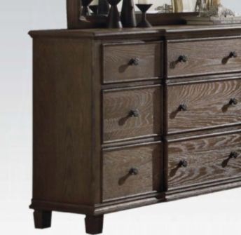 Baudouin - Weathered Dresser - Oak