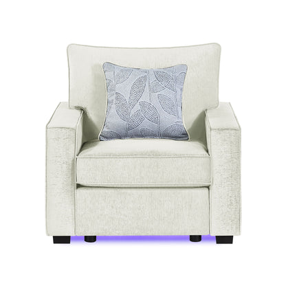 Rita - Accent Chair With LED Underlighting