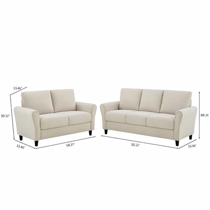 Patricia - 2 Piece Sofa Set