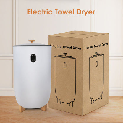 Extra Large Towel Warmers, Luxury Bucket Towel Warmers, Large Towel Warmers For The Bathroom - White