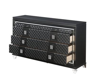 Sawyer - Metallic Dresser - Gray